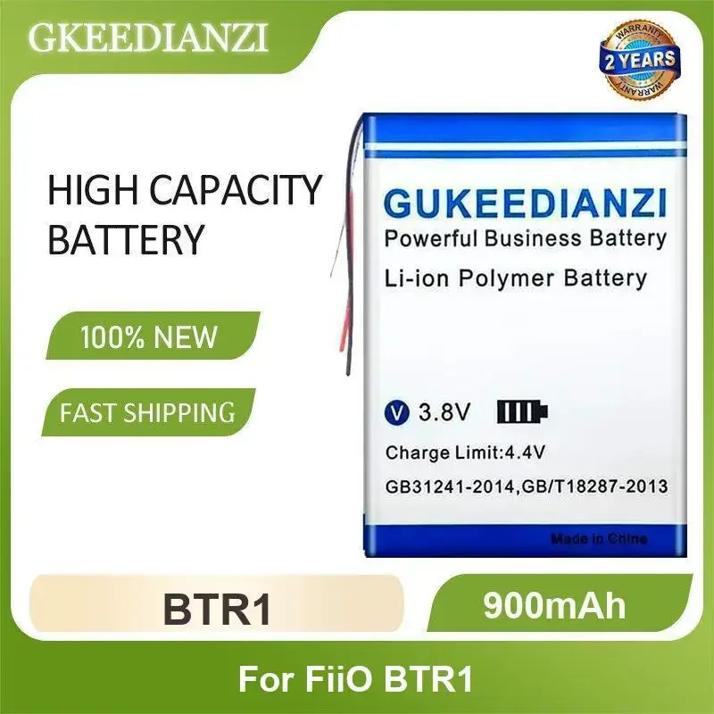 Battery For FiiO BTR1 BTR5 Earphone BTR3 BTR3K Player High Capacity