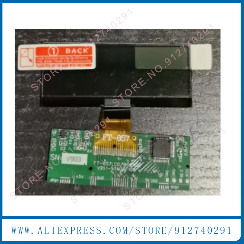 

Для YAESU FT-857D FT-857 ЖК-совместимый новый OEM ЖК-дисплей альтернативный дисплей запасные части в полоску зебры