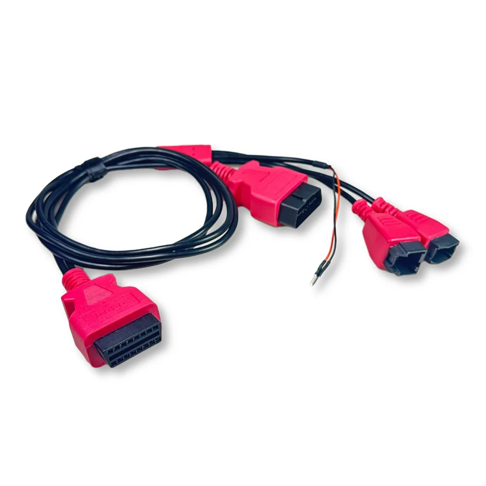 NEW Update For Chrysler Diagnostic 12 Pin Adapter To 8 Pin FCA 12+8 Pin Adapter Cable Diagnostic Cable
