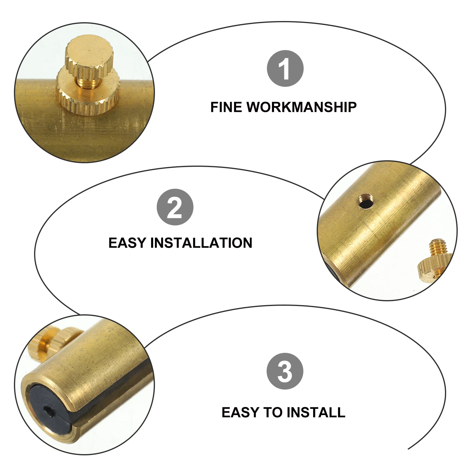 

Violin Wolf Tone Noise Durable Metal Suppressor Violin Mute Accessories Wolf Tone Internment Accessories
