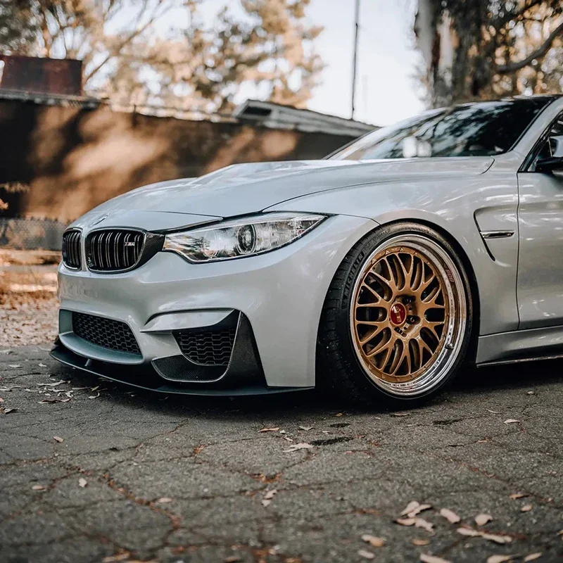 High Quality ABS Car Lower Front Bmuper Lip Spoiler for BMW M3 F80 M4 F82 MP Style·2014-2020 Glossy Black Accessories Body Kits