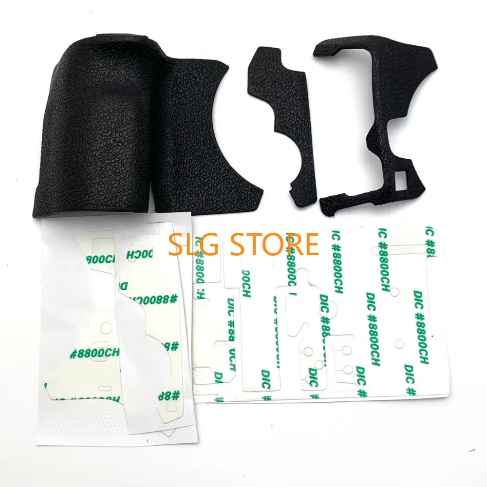 NEW Original Body Rubber Set Handle+left side+Thumb +tape for Canon EOS R Camera Part