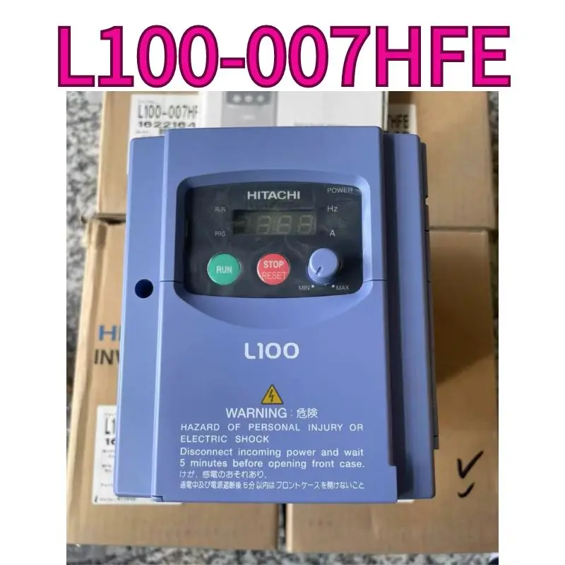 New L100-007HFE three-phase 380V 0.75KW frequency converter with a one-year warranty for fast delivery