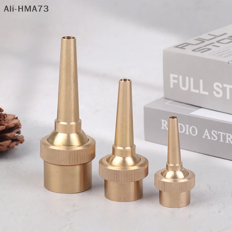 CCA83-1/2" 3/4" 1" Innengewinde Kupfer Gerade Jet Brunnen Düse Einstellbare Wasser Brunnen Garten Park Radiale wasser Säule