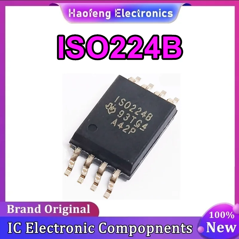 ISO224B ISO224BDWV ISO224BDWVR SOIC8 IC رقاقة 100% جديد وأصلي في المخزون