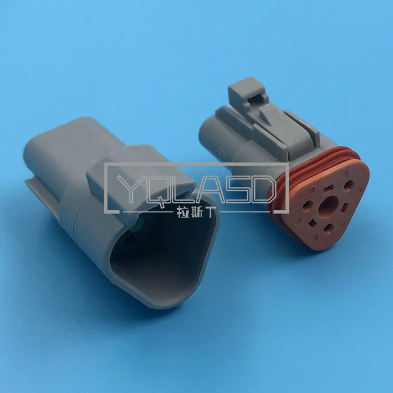 

1 Set 3 Way DT06-3S DT04-3P DT Automobile Deutsch Plug AC Assembly Auto Socket With Terminals For Excavator Truck Cars