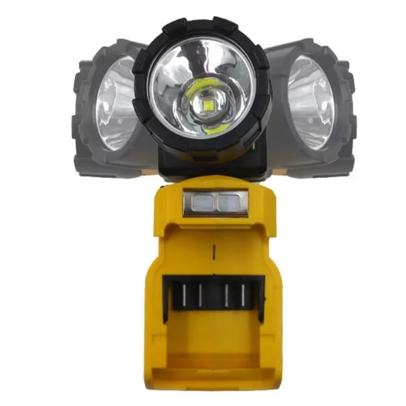 ABFY-Rotatable Torch Lamps LED Work Light Rechargeable Li- Battery  10.8V-12V DCB124