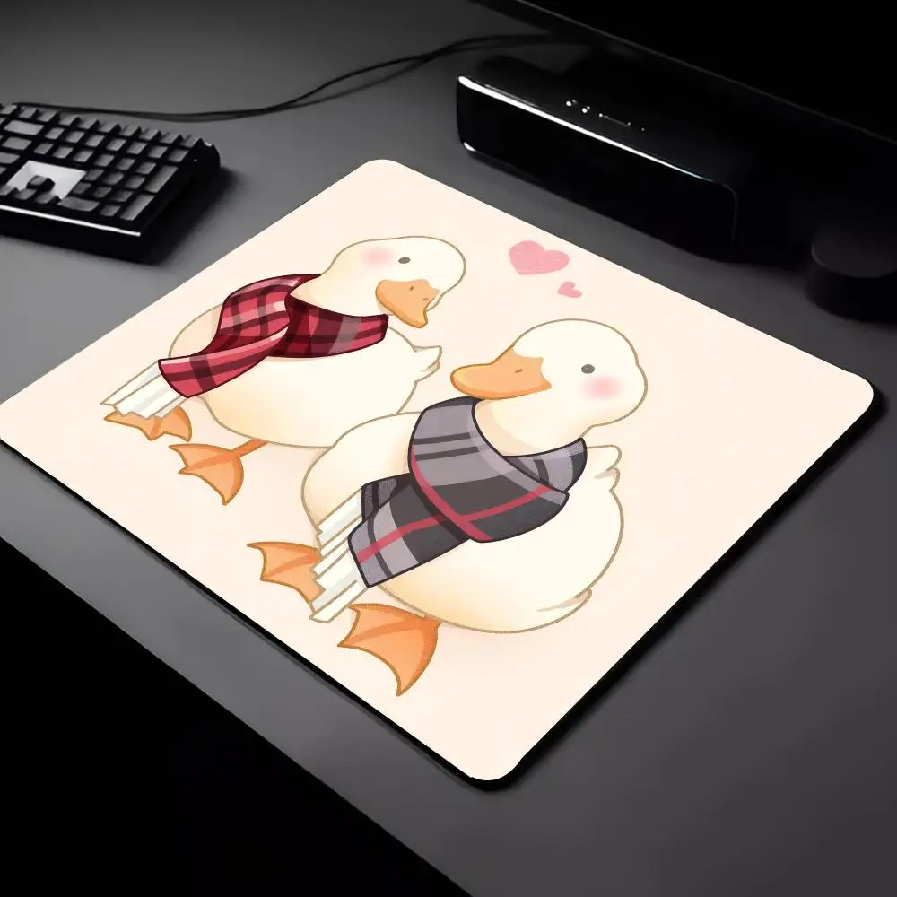 Kawaii anime duck Mouse Pad E-sports players mause pads Game Accessories Game Keyboard Pad Gamer Desktop Mat Deskmat Keyboard Pa