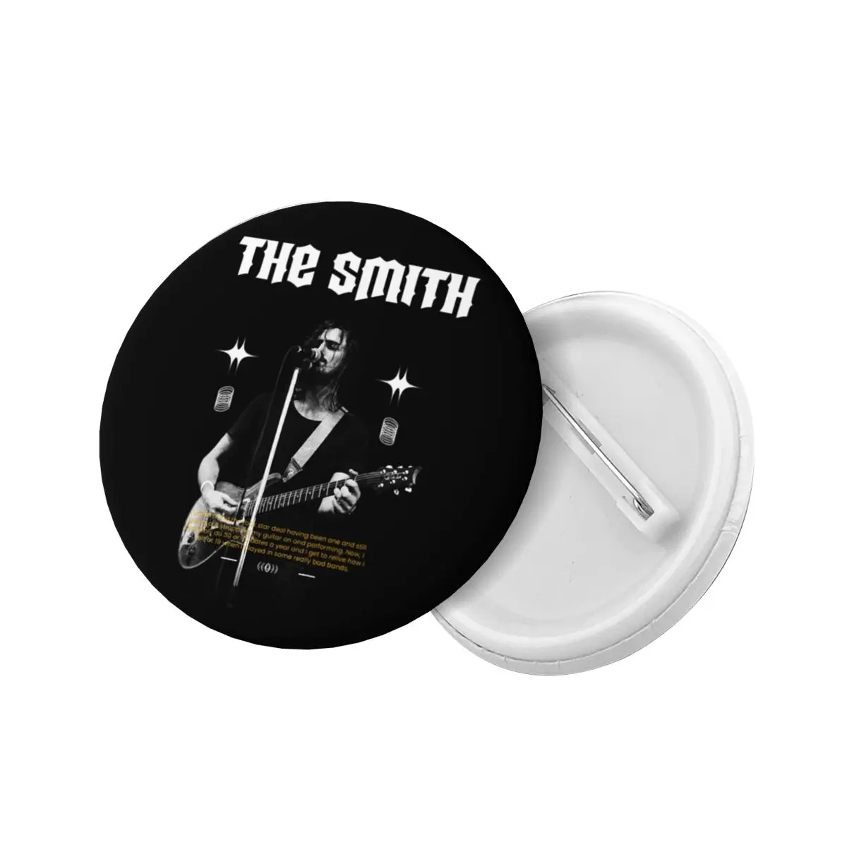 Alternative Rock Band Smiths Soft Button Pin Custom Novelty Pinback Badges Brooches Friends Gift