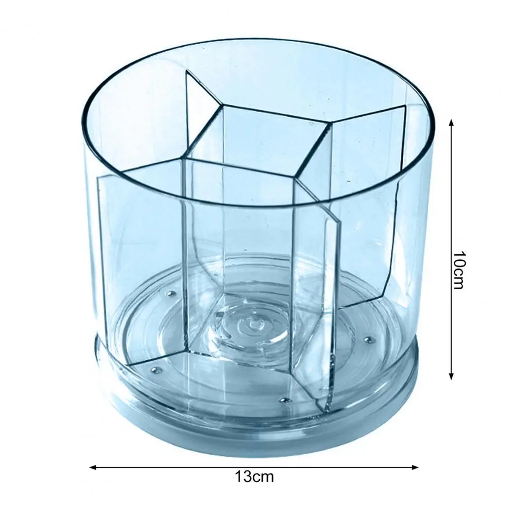 Pen Holder Large Capacity 360 Degree Rotating Easy Access Multifunctional Makeup Brush Holder Organizer