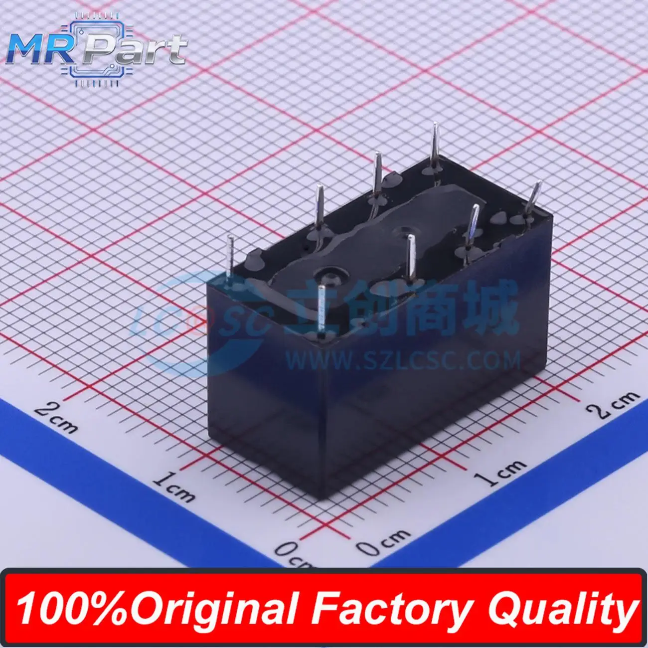5Pieces HFD27/012-S Dual in-line Relay 12VDC Two-group Conversion 2C Double-pole Double-throw 2A 30VDC Signal Relay DIP 8 Feet