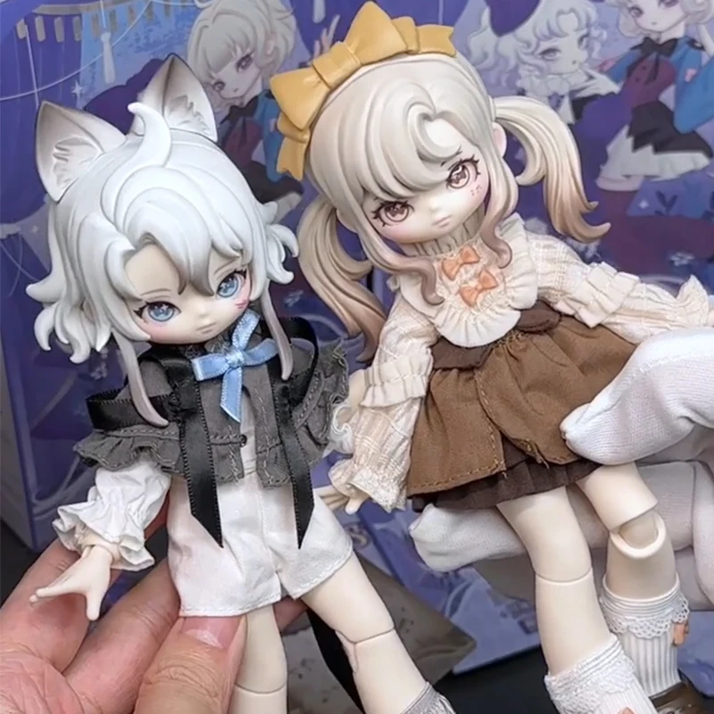 

Misya Museum Of The Weird Series Blind Box 1/8 BJD Surprise Desktop Ornaments Joints Figure Model Toys Cute Caixa Caja Doll Gift