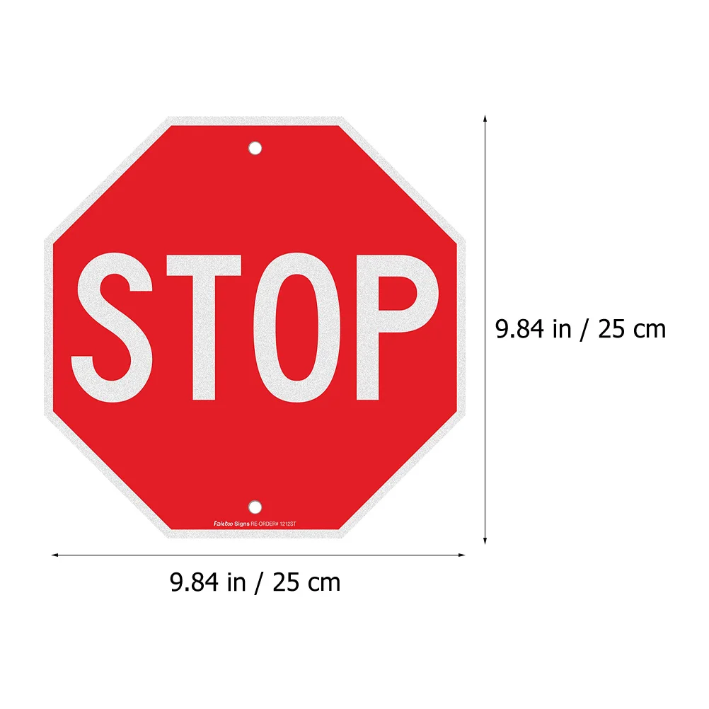 

Durable Reflective Stop Sign Board High Quality Traffic Safety Warning Sign For Road Construction Trucks Trailers Maintenance