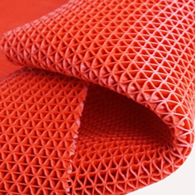 1 Piece of PVC Plastic Mat, Large Roll Kitchen Anti Slip Mat, Hollow Mesh Mat, Bathroom Floor Mat