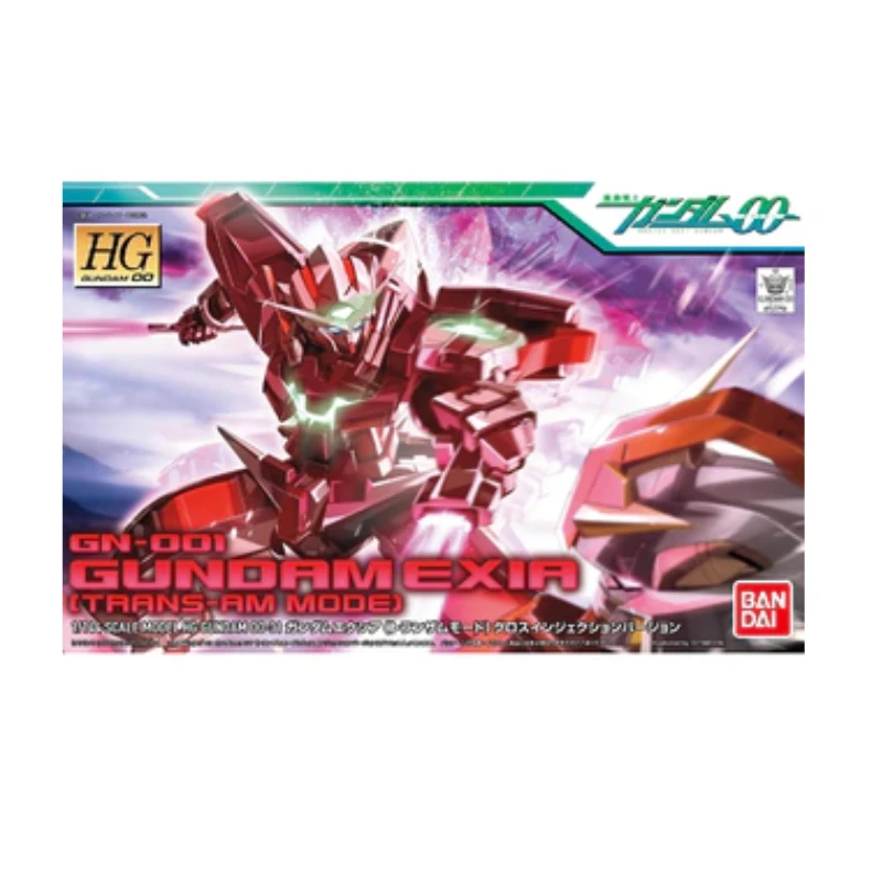 

In stock Bandai Original HG 31 Aug angel Gundam Assembly model collect Holiday Gifts Decorations Action doll Trendy toys