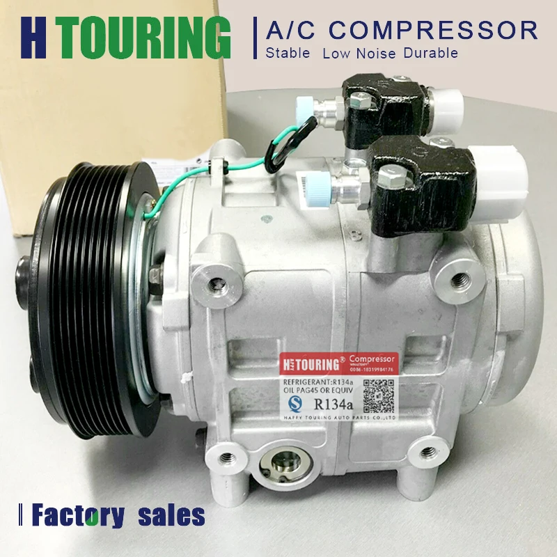 TM31 TM-31 Bus Car Air Conditioner AC Compressor QP31-1728 5050095 555555 781201044 834555 D053295 240103023 102736 8PK 12V 24V