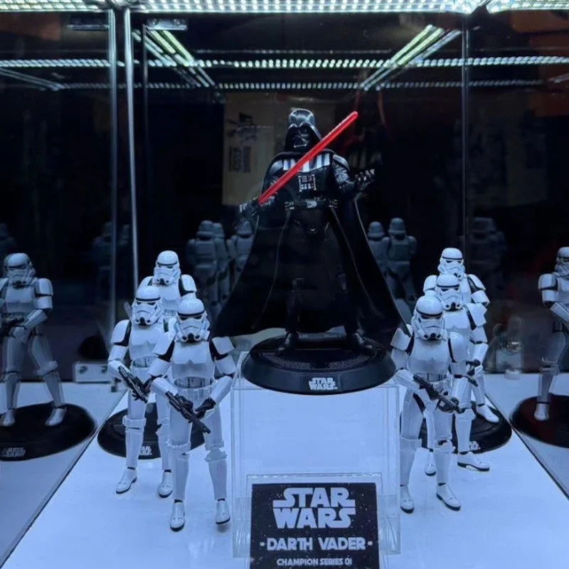 Hottoys Star Wars Bounty Hunters Building Galaxy Series Vol.1 Blind Box 10 caratteri Kit modello con licenza ufficiale Giocattolo di Halloween