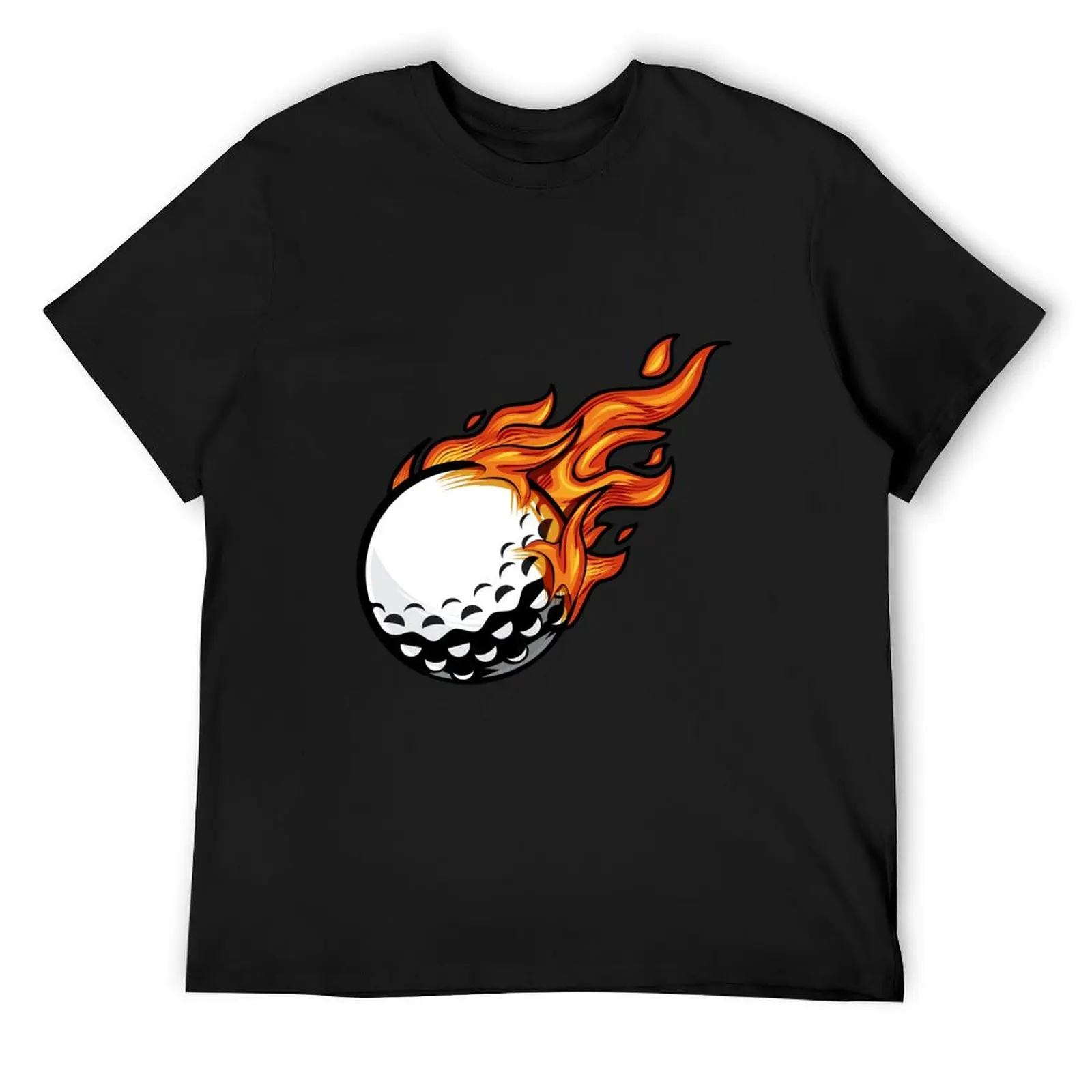 

golf ball T-Shirt boys animal print T-shirts oversize blue archive t shirts for men graphic