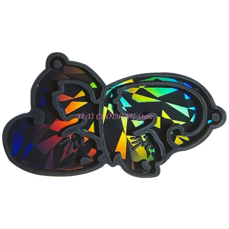 N5KF Heart Keychain Resin Mold Silicone Mould Earrings Pendant Mold Epoxy Resin Casting Mold for DIYs Craft Jewelry Making