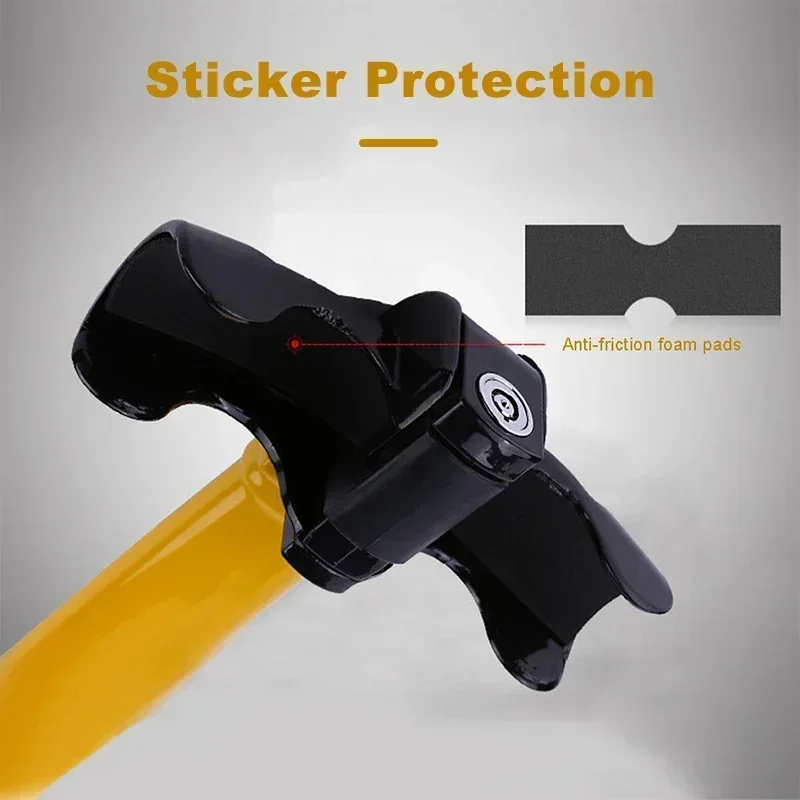 Universal Car Steering Wheel Lock Anti-theft Car Rotary Steering Wheel Lock Enhance Security for Car Van Heavy Duty