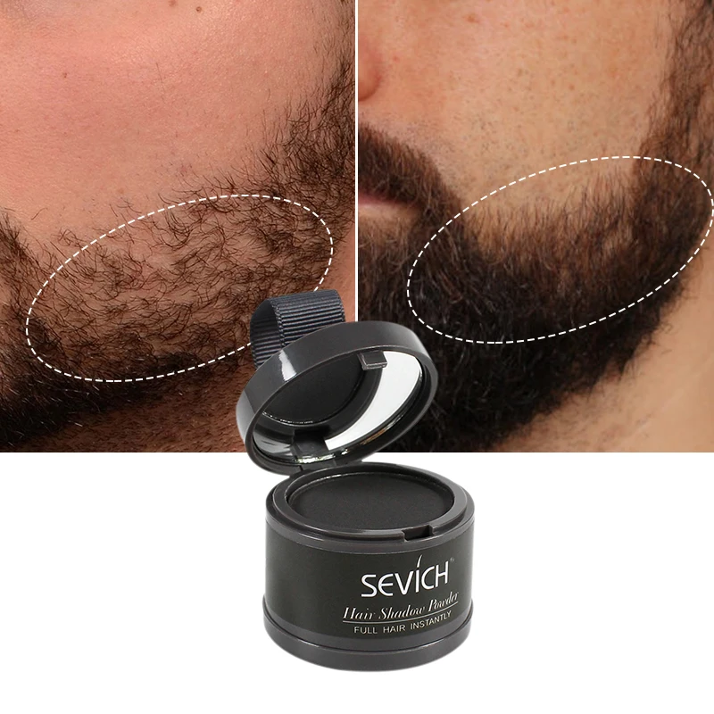 

Waterproof Beard Filler Beard Hair Shadow Powder Root Cover Up Concealer Fill In Thinning Instantly Modify Fluffy Powder