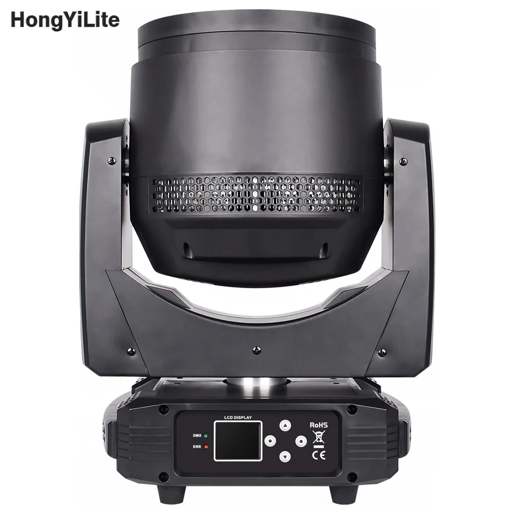 HongYiLite Professional Moving Head Light 19x25W LED RGBW DMX512 Sound Control 4 60 Zoom Dimming Strobe for Stage Disco Wedding