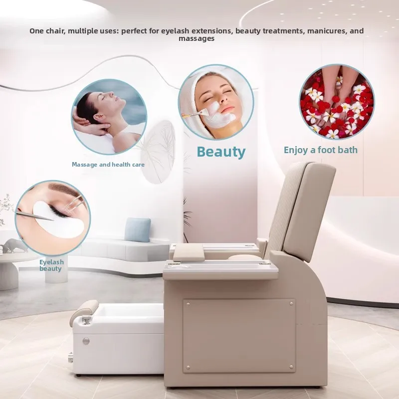 

Multifunctional manicure sofa chair, pedicure chair, eyelash extension electric recliner, massage foot bath sofa chair