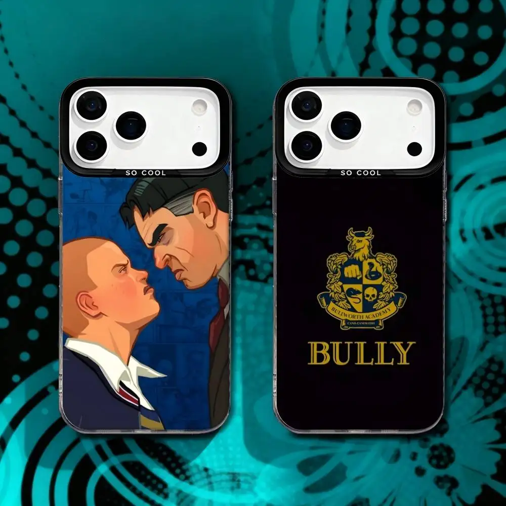 

Game B-Bullworth Academy Bully For iPhone 17,16,15,14,13,12,11,X,8,7,Pro,Max,Plus,SE4,Air,Mini Durable Hard Shell Matte
