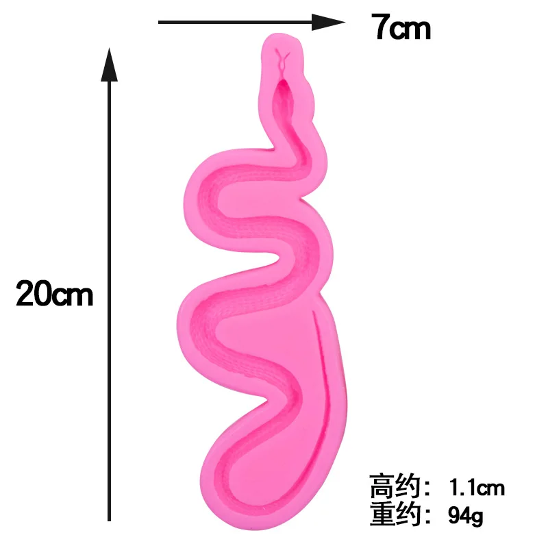 Snake Spider Silicone Mold Halloween Fondnat Cake Decoration Cookie Chcolate Mold Epoxy Resin DIY Baking Horror Silica Gel Mould