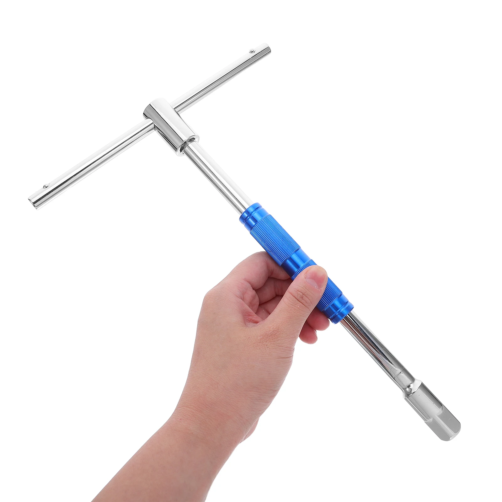 

T-Handle Ratchet Adjustable Hex Key Wrench Metal T-Type Hexagon Socket Tool for Car Motorcycle Electric Vehicle