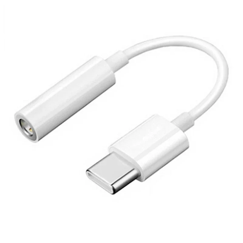 Type-C To 3.5mm Headphone Cable Adapter Type C USB-C Male To 3.5mm audio AUX Audio Female Jack For type-C Xiaomi Samsung Android