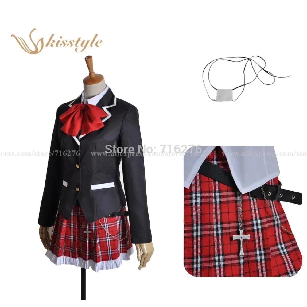 

Chuunibyou Demo Koi ga Shitai Takanashi Rikka Uniform Cosplay Costume,Customized accepted
