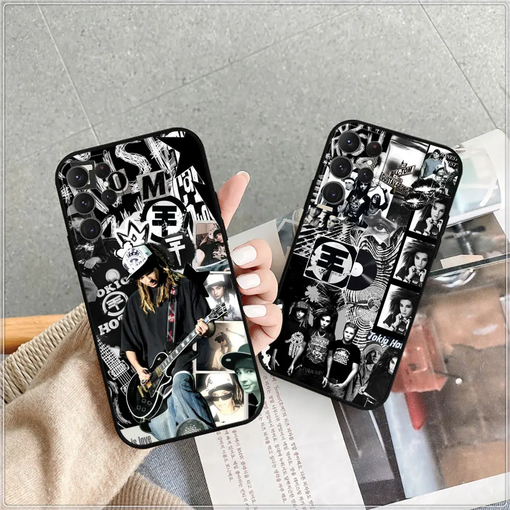 Singer Tom Bill Kaulitz Tokio Hotel Phone Case For Samsung Galaxy S24 Case S22 S21 S20 S23 Ultra Fe S10 S25 S9 S8 Plus 5G Cover