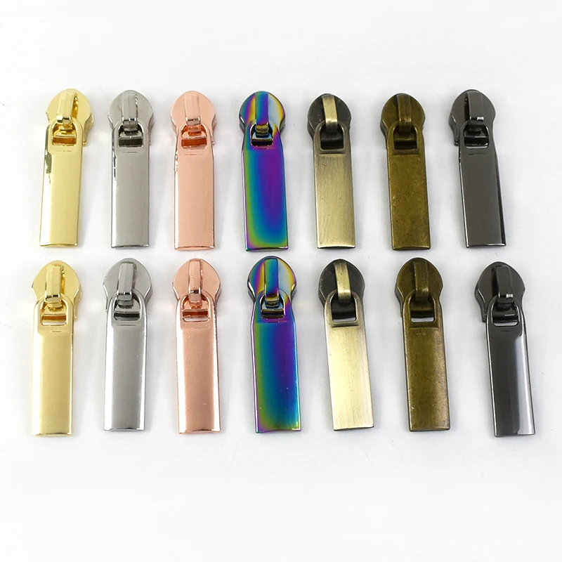 

5-50Pcs 5# Zipper Slider for Nylon Zippers Sewing Bag Clothes Zips Closure Zip Puller Head Repair Kits DIY Garment Accessories