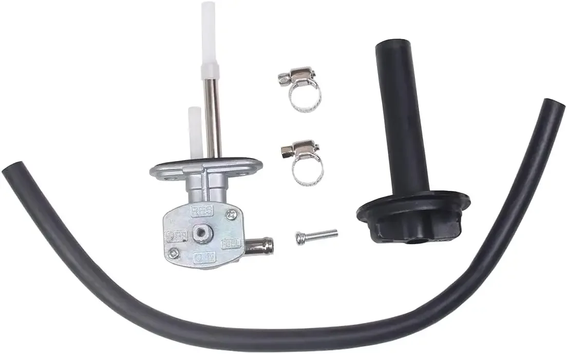 Nueva válvula de combustible y tornillo de palanca para Yamaha Grizzly 350 Bruin 350 YFM350 YFM660, repuesto #   5KM-24500-10
