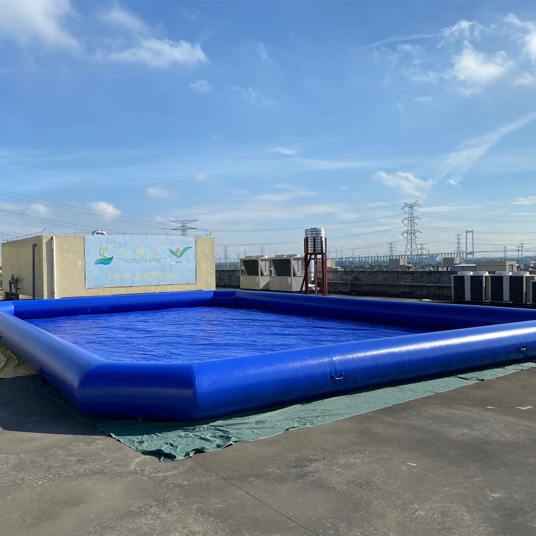 

Customized Large Water Pool Inflatable Water Pool for Summer Playing Water