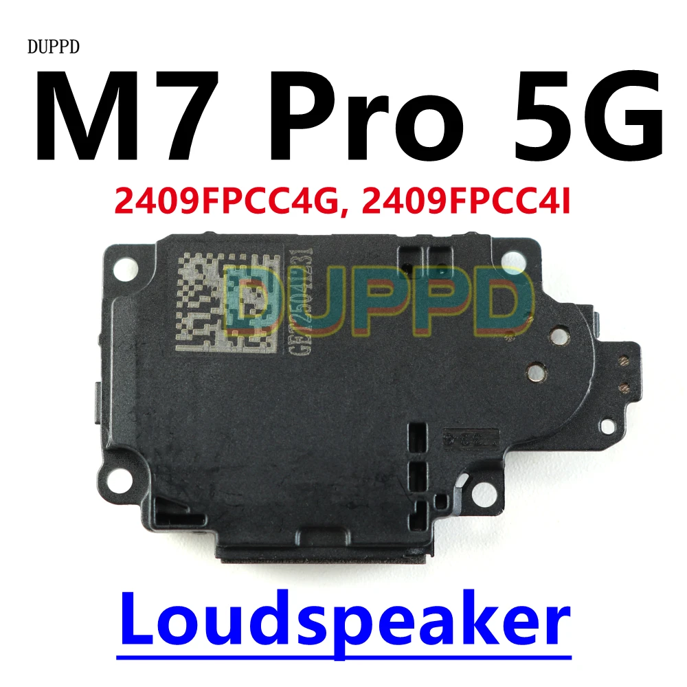 ลำโพงเสียงดังด้านล่าง + ลำโพงหูฟัง สายแพรเปลี่ยนอะไหล่ โมดูลเสียง สำหรับ Xiaomi Poco M7 Pro 5G M7Pro