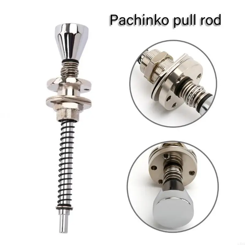 

2025 New Loaded Spring Rod,Pinballs Shooters With Handle For Arcade Pinballs Machine Parts Pinballs Loaded Spring Rod