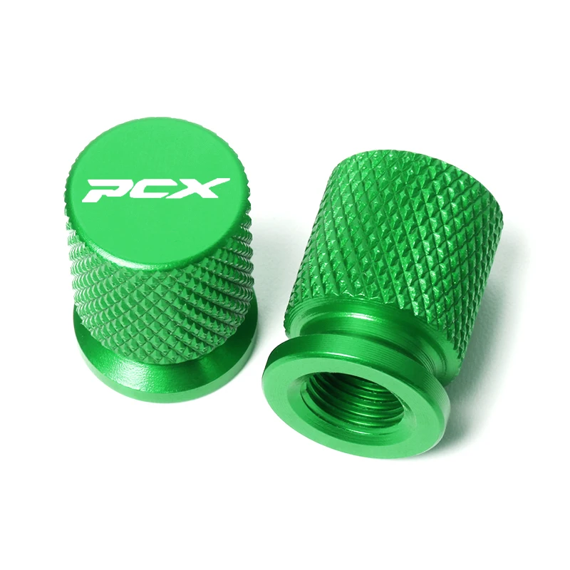 

PCX Motorcycle Tire Valve Cover For HONDA PCX160 PCX150 PCX125 Wheel Hub Valve Caps CNC Aluminum Modification Accessories 1 Pair