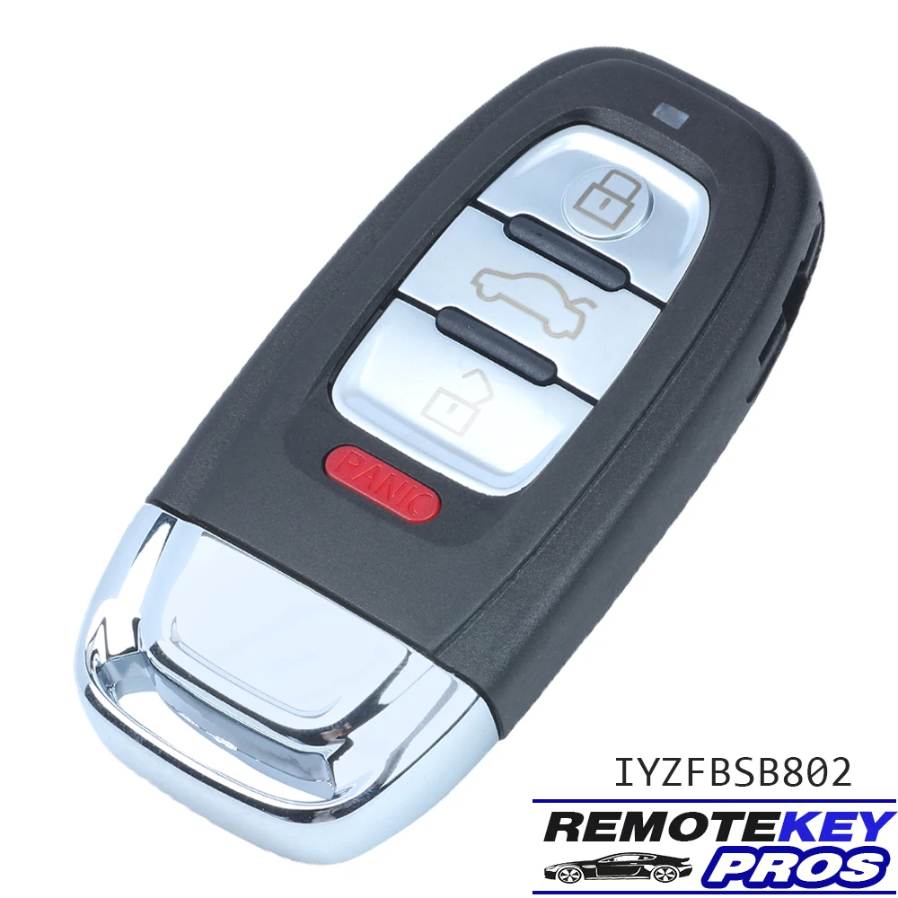 

DIYKEY FCC ID: IYZFBSB802 Smart Remote Control Key 315MHz / 433MHz/ 868MHz Fob for Audi A3 A4 A5 A6 A8 Quattro Q5 Q7 2009 - 2015