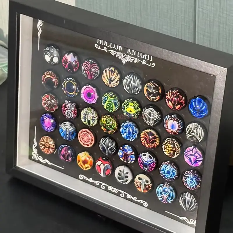 Magnetische Talisman Hollow Knight Collectible Mini Ornament Game Action Toy Figure - Beschermend randcadeau voor verzamelaars