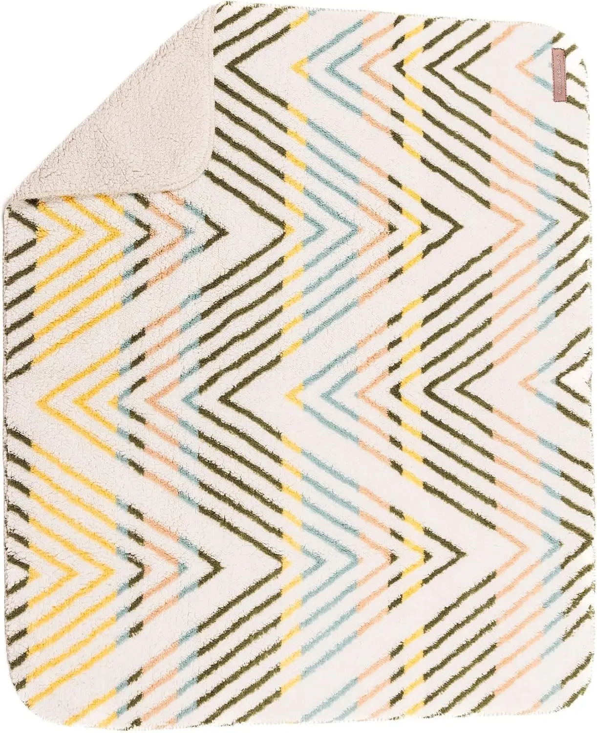 

Водонепроницаемое одеяло для собак, 50x40 дюймов, кремовый цвет, двусторонний флис шерпы для внутреннего и наружного использования