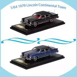 Sun Star Alloy 1/64 1979 Lincoln Continental Town Car Model Adult Classic Collection Display Gift Souvenir Boy Toy