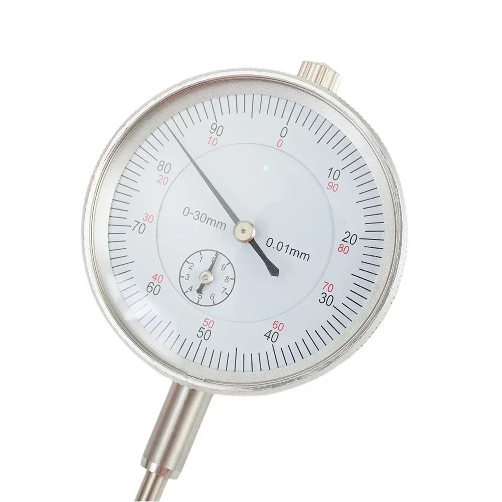 Precision Tool -0.01mm Comparator Dial Gauge Magnetic Stand Base Micrometer Measuring Hour Type Indicator Measurement Tool/