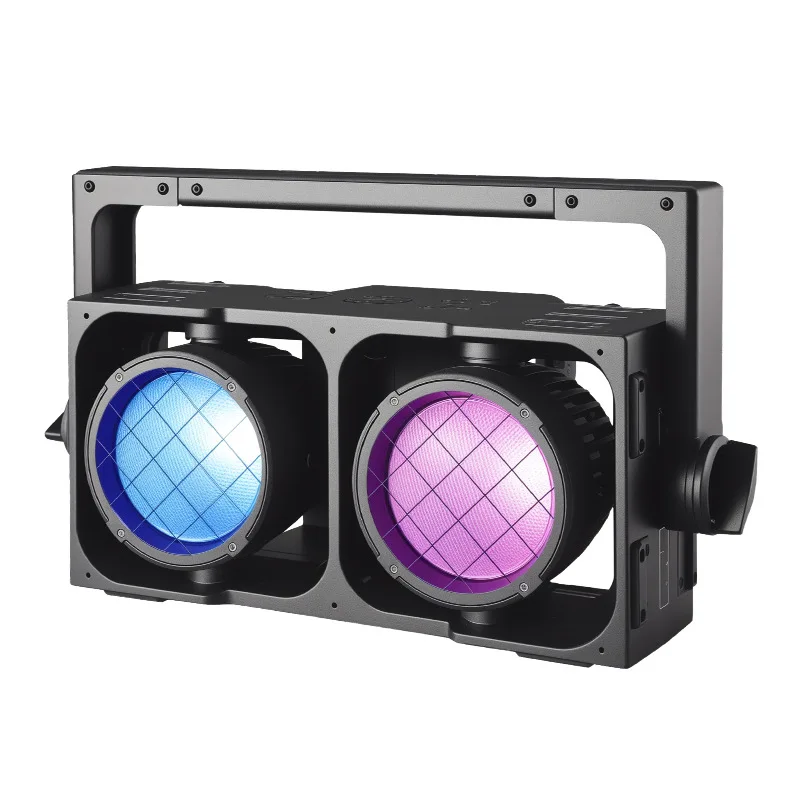 

Cross-border waterproof two-eye flash light two-color splicing film and television performance filling light wedding scenic stag