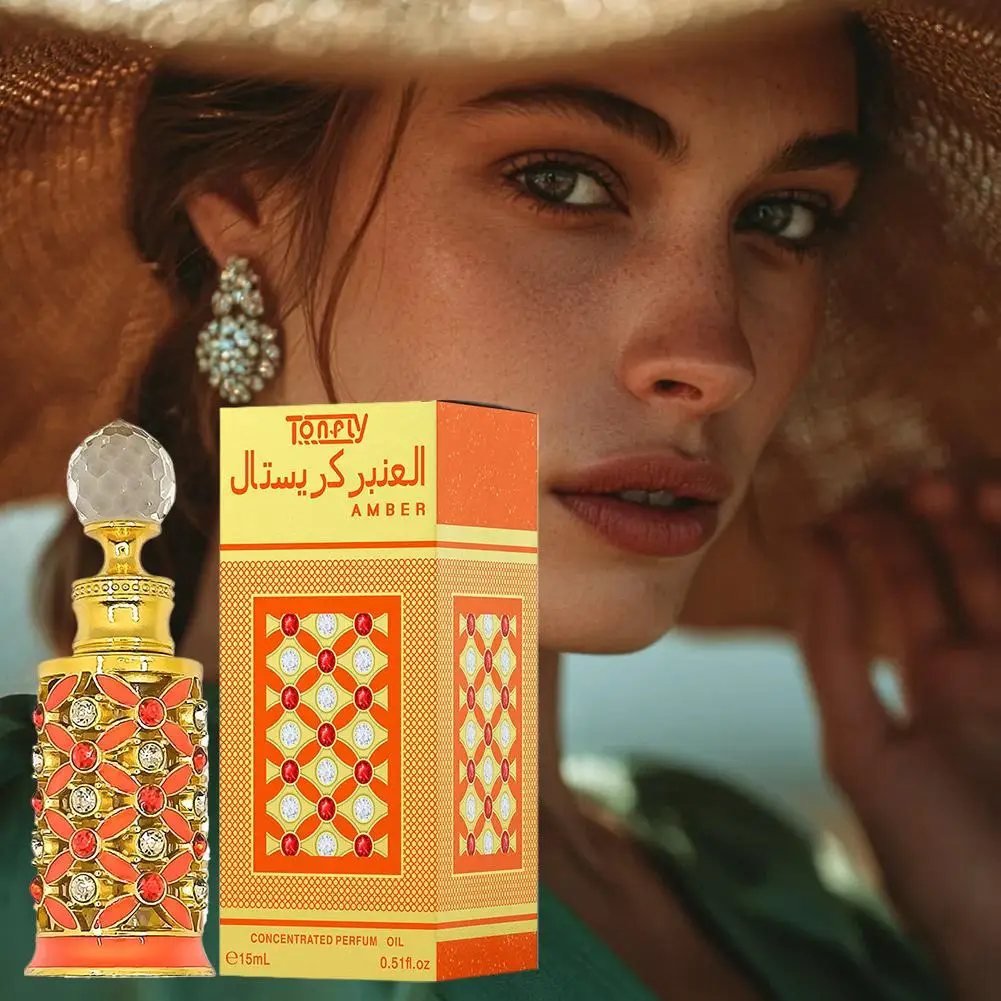 Middle Eastern Women's Perfume 15ML Arabian Luxury Charming Elegance Fragrance Long-lasting Gentle Eau De Parfum