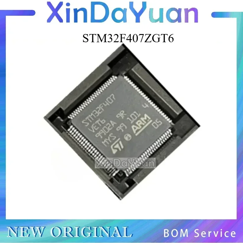 

5 шт. STM32F407ZGT6 LQFP-144 ARM Cortex-M4 MC 32-битный микроконтроллер