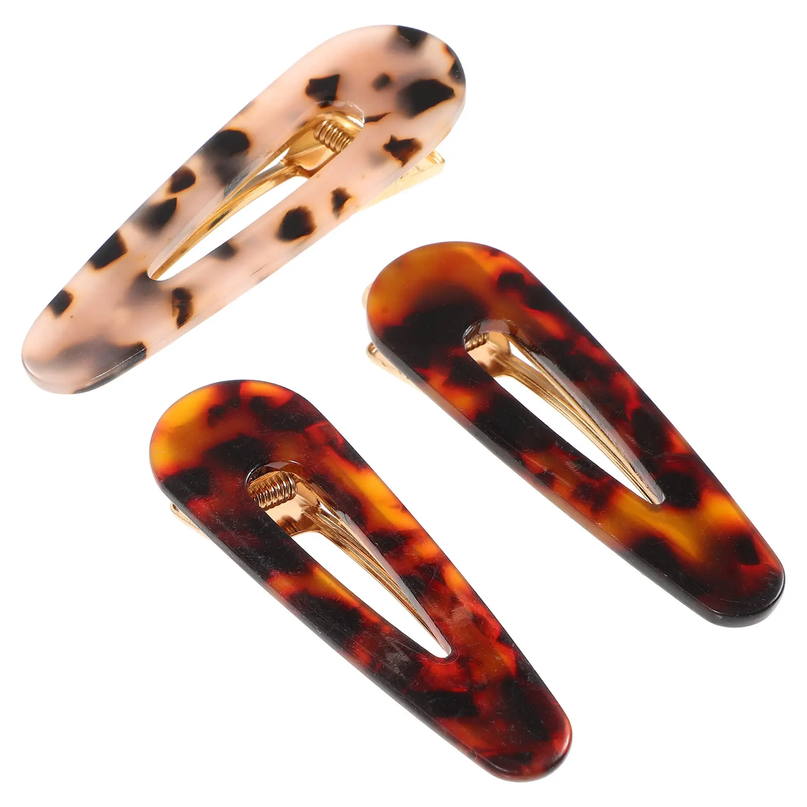 

3Pcs Chic Hair Clips Water Drop Inspired Bobby Pins for Women Girls Stylish Side Clip Barrettes Hair Jewelry Bobby Pin