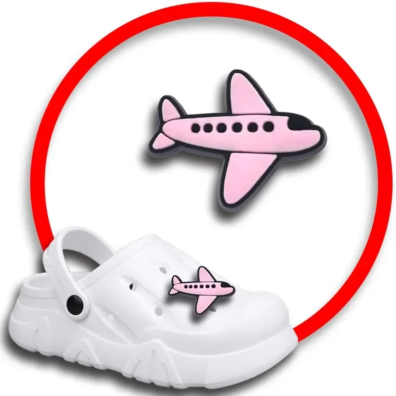 

Aircraft Shoe Charms for Crocs Sandals Women Clogs Pins Shoe Decorations Accessory Men Badges Boys Girls Kids Shoes Accessories