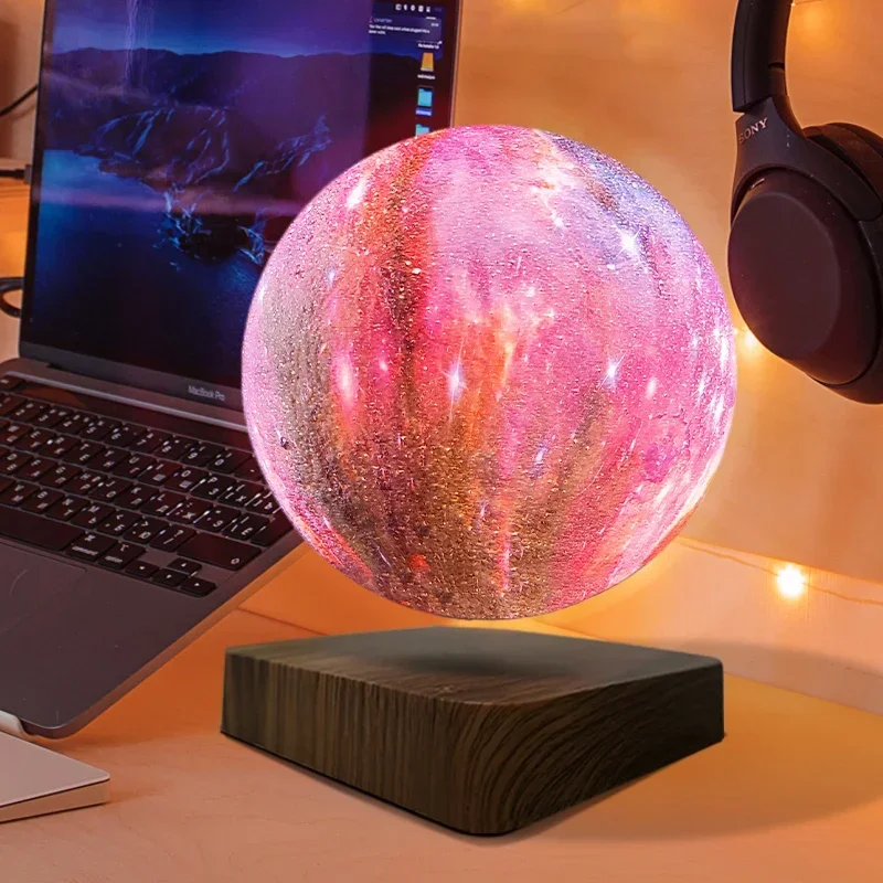 Hot Selling 16 Colors Floating Lamp Magnetic Levitating Lamp Galaxy-lamp Night Lights